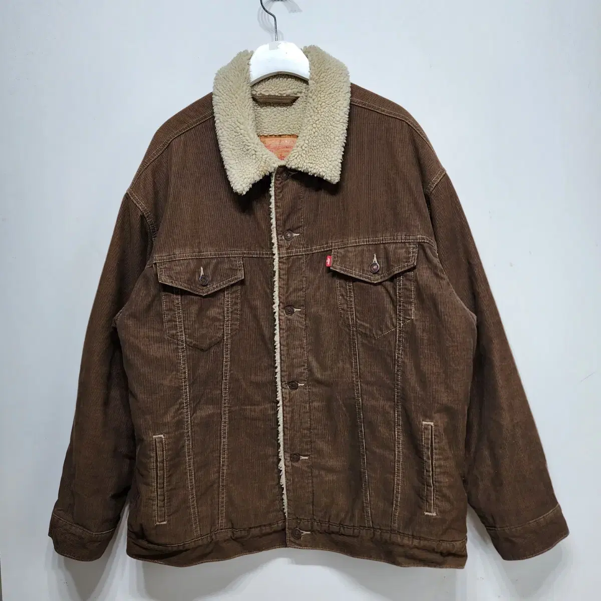 리바이스 LEVIS 70520 코듀로이 쉐르파 자켓 2XL